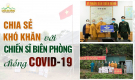 Chùa Ba Vàng đồng hành, chia sẻ khó khăn với các chiến sĩ nơi tuyến đầu chống dịch COVID-19