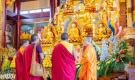 Chư Tăng đến từ đất nước Bhutan thăm chùa Ba Vàng
