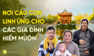 [Video] Nơi cầu con linh ứng của rất nhiều gia đình hiếm muộn - Chùa một cột tại chùa Ba Vàng
