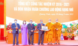 Chùa Ba Vàng trao tặng 30 triệu đồng cho Hội người cao tuổi tỉnh Quảng Ninh