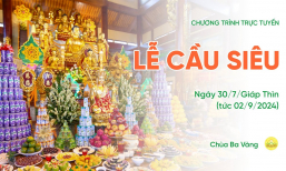 🔴 [TRỰC TIẾP] Lễ cầu siêu | Chùa Ba Vàng, ngày 30/7/Giáp Thìn