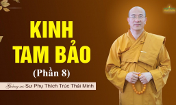 “Kinh Tam Bảo” (phần 8) | Sư Phụ Thích Trúc Thái Minh