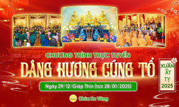 Dâng hương cúng Tổ - Xuân Ất Tỵ 2025