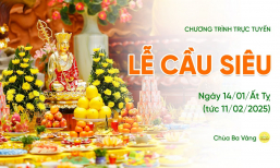 Lễ cầu siêu | Chùa Ba Vàng, ngày 14/01/Ất Tỵ