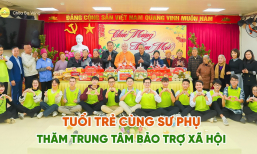 [Video] Ấm áp những ngày cận Tết: Tuổi trẻ cùng Sư Phụ thăm Trung tâm Bảo trợ xã hội tỉnh Quảng Ninh