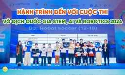 [Video] Hành trình đến với cuộc thi Vô địch Quốc gia STEM, AI và Robotics 2024 của khóa sinh CLB La Hầu La