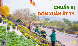 [Video] Nhà lớn Ba Vàng rộn ràng hoàn thiện trang trí Tết, chuẩn bị đón xuân sang