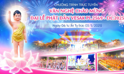🔴 [TRỰC TIẾP] Văn nghệ chào mừng Đại lễ Phật đản Vesak PL.2569 - DL.2025 | Chùa Ba Vàng