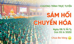 🔴 [Trực tiếp] Sám chuyển hóa - Tụng kinh Tam Bảo ngày 1 | Ngày 08/5/Ất Tỵ
