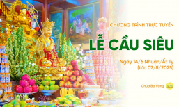 Lễ cầu siêu | Chùa Ba Vàng, ngày 14/6 Nhuận/Ất Tỵ