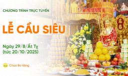[Video] Lễ cầu siêu | Chùa Ba Vàng, ngày 29/8/Ất Tỵ