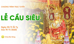 🔴 [TRỰC TIẾP] Lễ cầu siêu | Chùa Ba Vàng, ngày 30/9/Ất Tỵ