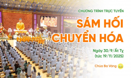 🔴 [TRỰC TIẾP] Sám hối chuyển hóa | Chùa Ba Vàng, ngày 30/9/Ất Tỵ