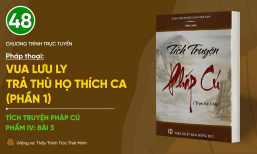 [Video] Pháp thoại: 'Vua Lưu Ly trả thù họ Thích Ca (Phần 1)' | Tích truyện Pháp Cú (Phẩm IV: Bài 3)
