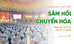 🔴[TRỰC TIẾP] Thời khóa sám chuyển hóa | Ngày 08/10/Ất Tỵ