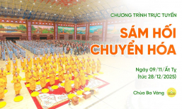 🔴[TRỰC TIẾP] Thời khóa sám chuyển hóa | Ngày 09/11/Ất Tỵ