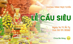 🔴 [TRỰC TIẾP] Lễ cầu siêu | Chùa Ba Vàng, ngày 14/11/Ất Tỵ