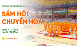 🔴 [TRỰC TIẾP] Sám hối chuyển hóa | Chùa Ba Vàng, ngày 14/11/Ất Tỵ