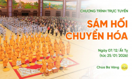 🔴 [TRỰC TIẾP] Thời khóa sám chuyển hóa | Ngày 07/12/Ất Tỵ