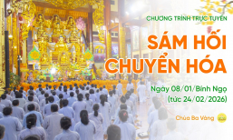 🔴 [TRỰC TIẾP] Sám hối chuyển hóa | 08/01/Bính Ngọ