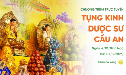 🔴 [TRỰC TIẾP] Ngày 6 - Tụng kinh Dược sư cầu an đầu năm | Ngày 14/01/Bính Ngọ