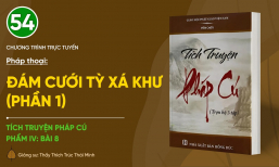 🔴 [TRỰC TIẾP] Pháp thoại: 'Đám cưới Tỳ Xá Khư - Phần 1' | Tích truyện Pháp Cú (Phẩm IV: Bài 8)