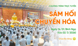 🔴 [TRỰC TIẾP] Sám hối chuyển hóa | Chùa Ba Vàng, ngày 14/01/Bính Ngọ