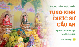 🔴 [TRỰC TIẾP] Ngày 11 - Tụng kinh Dược sư cầu an đầu năm | Ngày 19/01/Bính Ngọ