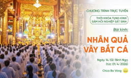 [Video] Tụng kinh sám hối nghiệp sát sinh | 14/02/Bính Ngọ