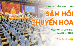 [Video] Thời khóa sám chuyển hóa | Ngày 09/3/Bính Ngọ