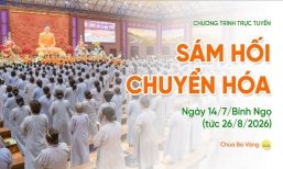 🔴 [TRỰC TIẾP] Sám hối chuyển hóa | Chùa Ba Vàng, ngày 14/7/Bính Ngọ