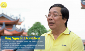 Chia sẻ sâu sắc của nguyên Đại sứ Nguyễn Thanh Sơn trong lần quay lại thăm chùa Ba Vàng