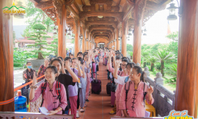 Ngày ghi danh: Hàng ngàn bạn trẻ chính thức trở thành khóa sinh của Khóa tu mùa hè lần I - 2020 chùa Ba Vàng