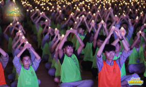 Hơn 3000 khóa sinh cùng thắp sáng tâm tri ân tưởng nhớ các anh hùng liệt sĩ tại chùa Ba Vàng