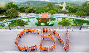 Sôi động và tràn đầy sức trẻ trong buổi tập huấn tình nguyện viên Khóa tu mùa hè chùa Ba Vàng 2020