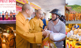 Nhìn lại 2020 chùa Ba Vàng - Lan tỏa những giá trị tốt đẹp của Phật giáo