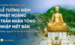 Lễ tưởng niệm Phật Hoàng Trần Nhân Tông nhập Niết Bàn | Chùa Ba Vàng
