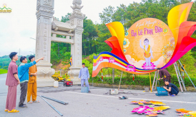Hé lộ công tác chuẩn bị đón Đại lễ Phật đản chùa Ba Vàng 2022