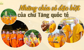 Những ấn tượng đặc biệt của chư Tôn đức Tăng quốc tế trong Đại lễ Phật đản 2022 tại chùa Ba Vàng