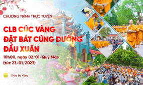 CLB Cúc Vàng đặt bát cúng dường đầu xuân | Ngày 02/01/Quý Mão