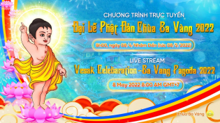 Đại lễ Phật đản chùa Ba Vàng 2022 | Ngày 08/4/Nhâm Dần