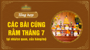 Tổng hợp bài cúng Rằm tháng 7 tại nhà/cơ quan, cửa hàng/tại mộ năm 2025 mới nhất