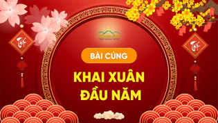 Bài cúng khai xuân đầu năm mới nhất năm 2025