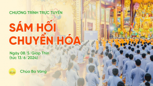 Sám hối chuyển hóa | Ngày 08/5/Giáp Thìn