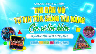[Video] Thi dân vũ - Tự tin tỏa sáng tài năng | Con sẽ lớn khôn - Khóa tu mùa hè lần 1 - 2024