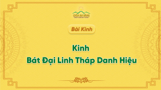 Kinh Bát Đại Linh Tháp Danh Hiệu