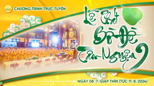 Lễ Phát Bồ đề tâm nguyện | Chùa Ba Vàng, ngày 08/7/Giáp Thìn