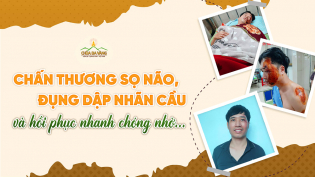 Chấn thương sọ não, đụng dập nhãn cầu… và sự hồi phục nhờ Phật Pháp