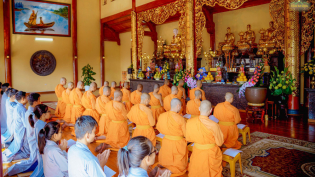 Chùa Ba Vàng trang nghiêm tác lễ tưởng niệm 716 năm ngày Phật hoàng Trần Nhân Tông nhập Niết bàn