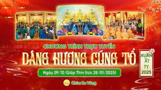 Dâng hương cúng Tổ - Xuân Ất Tỵ 2025